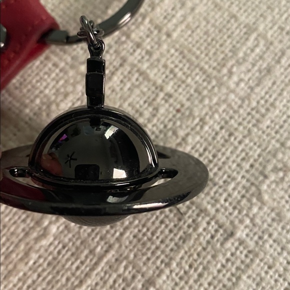 Trade for BC555 only Vivienne Westwood Red and Gunmetal Keyring - Picture 3 of 8